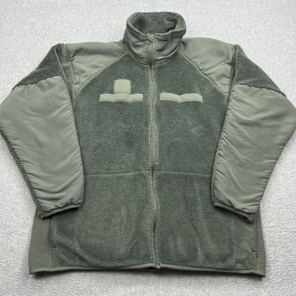 Peckham Fleece Jacket Mens Medium Green Gen‎ III Cold Weather Military Tactical